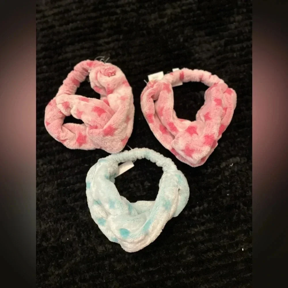 Women’s burnout head bands for makeup bundle